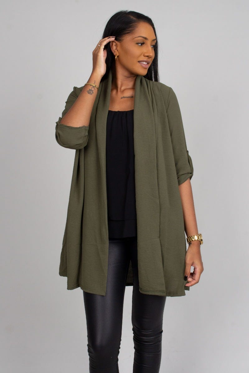 Tina cardigan, khaki