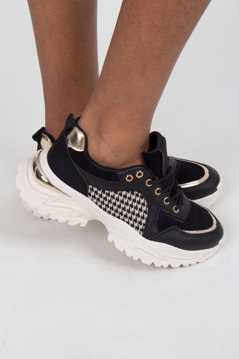 Chunky sneakers, sort