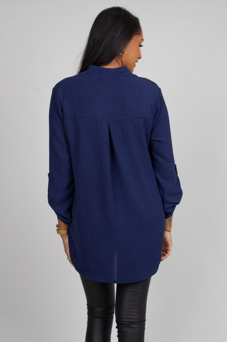 Adeline bluse, navy