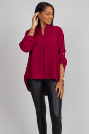 Adeline bluse, wine