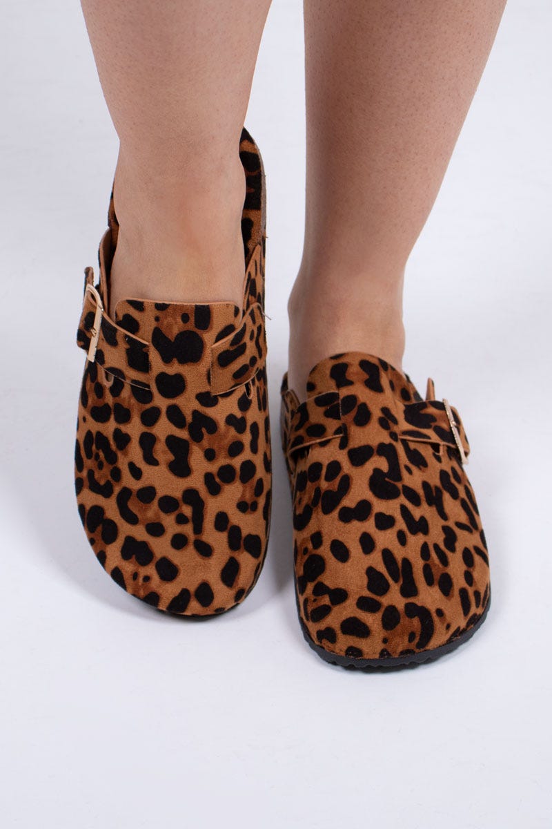 Slippers Leopard