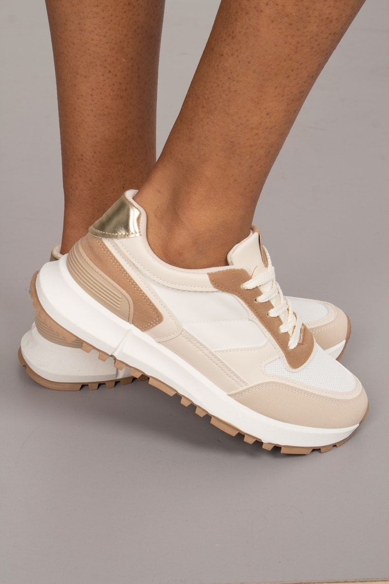 Sneakers Beige