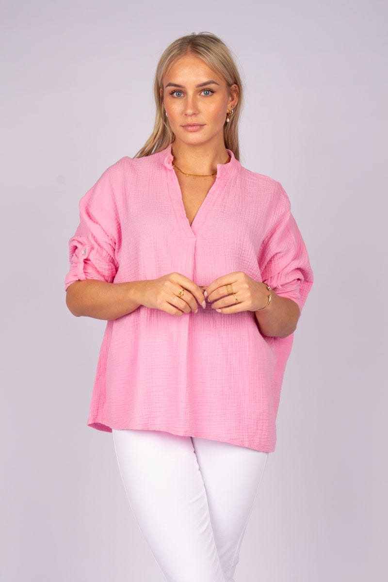 Bluse Pink