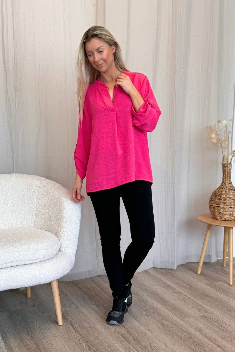 Adeline bluse Fuchsia