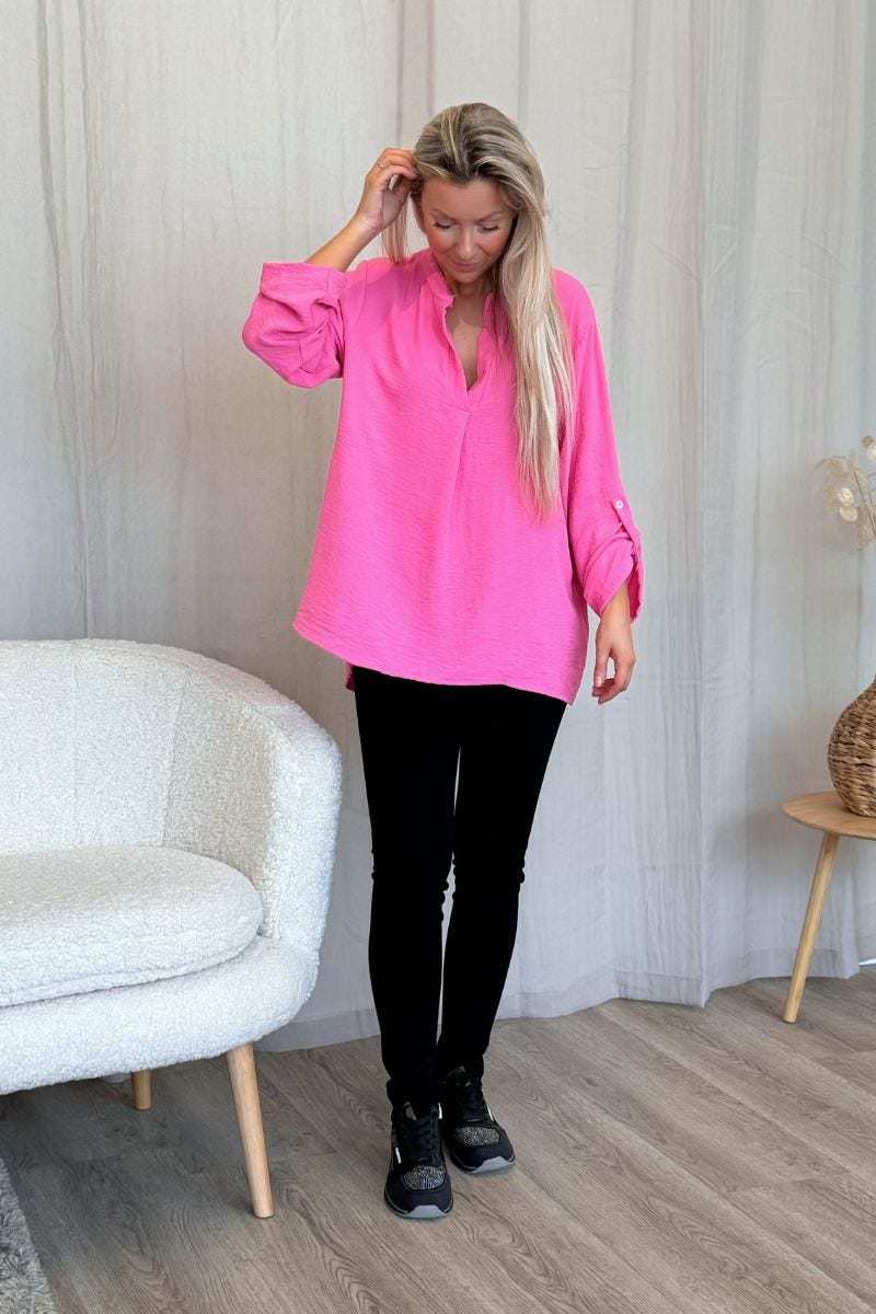 Adeline bluse Pink