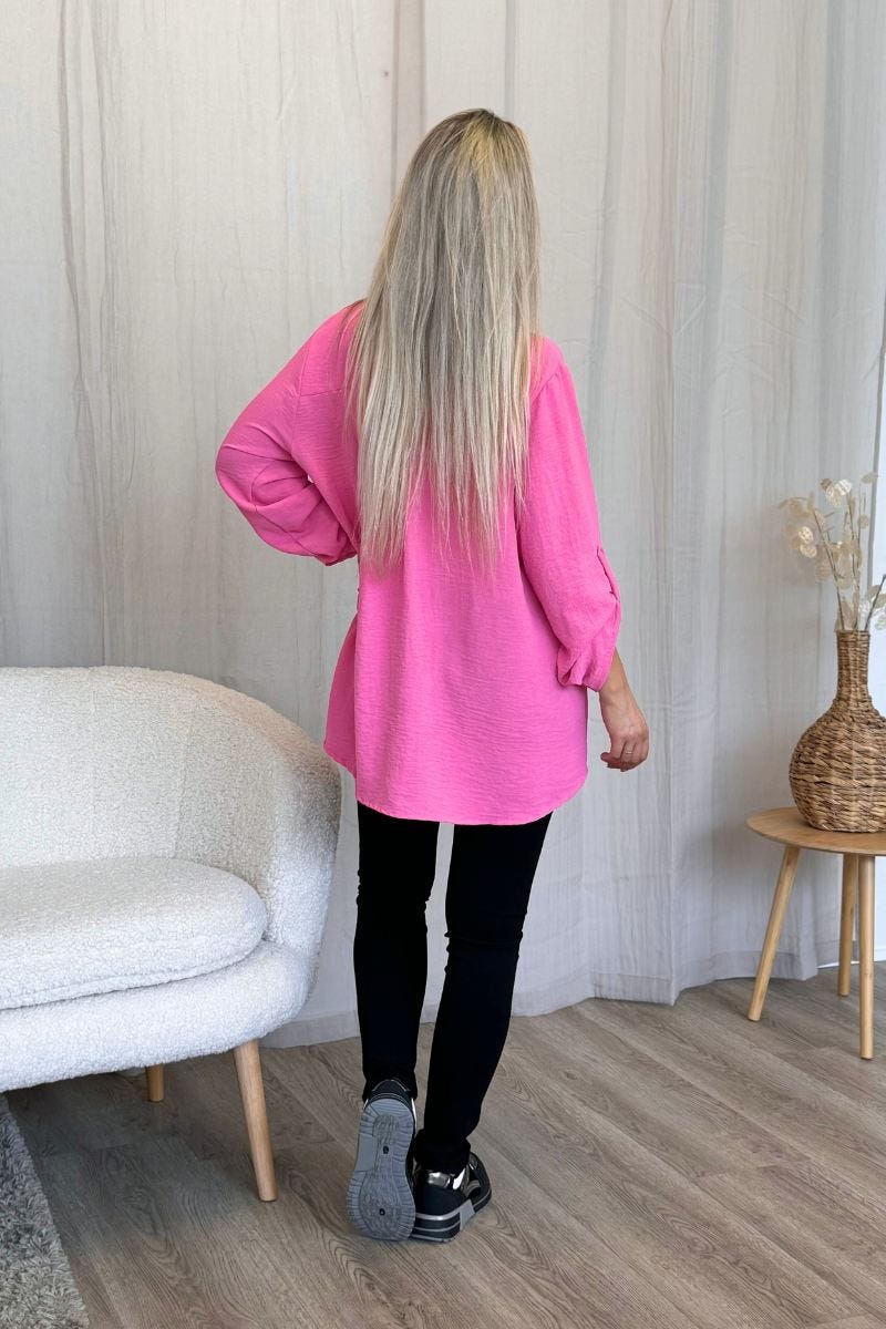 Adeline bluse Pink