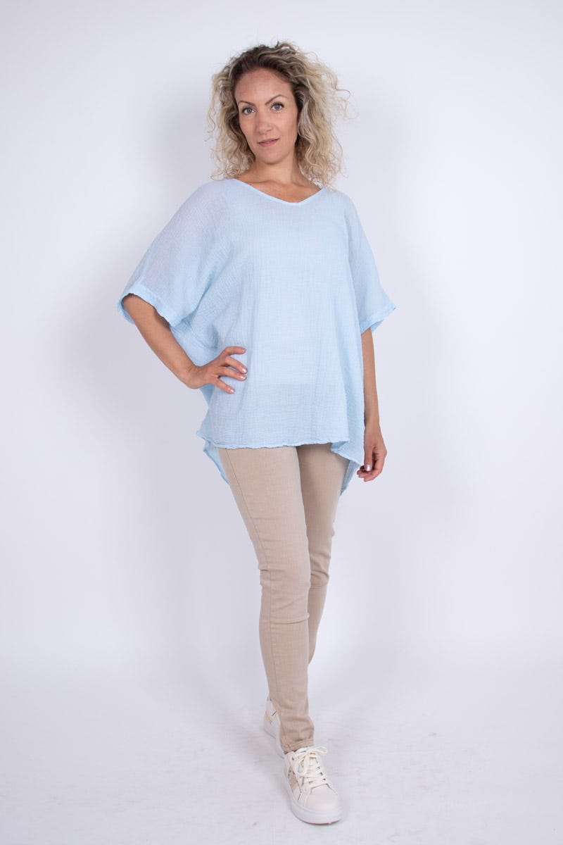 Basic T-shirt Skyblue