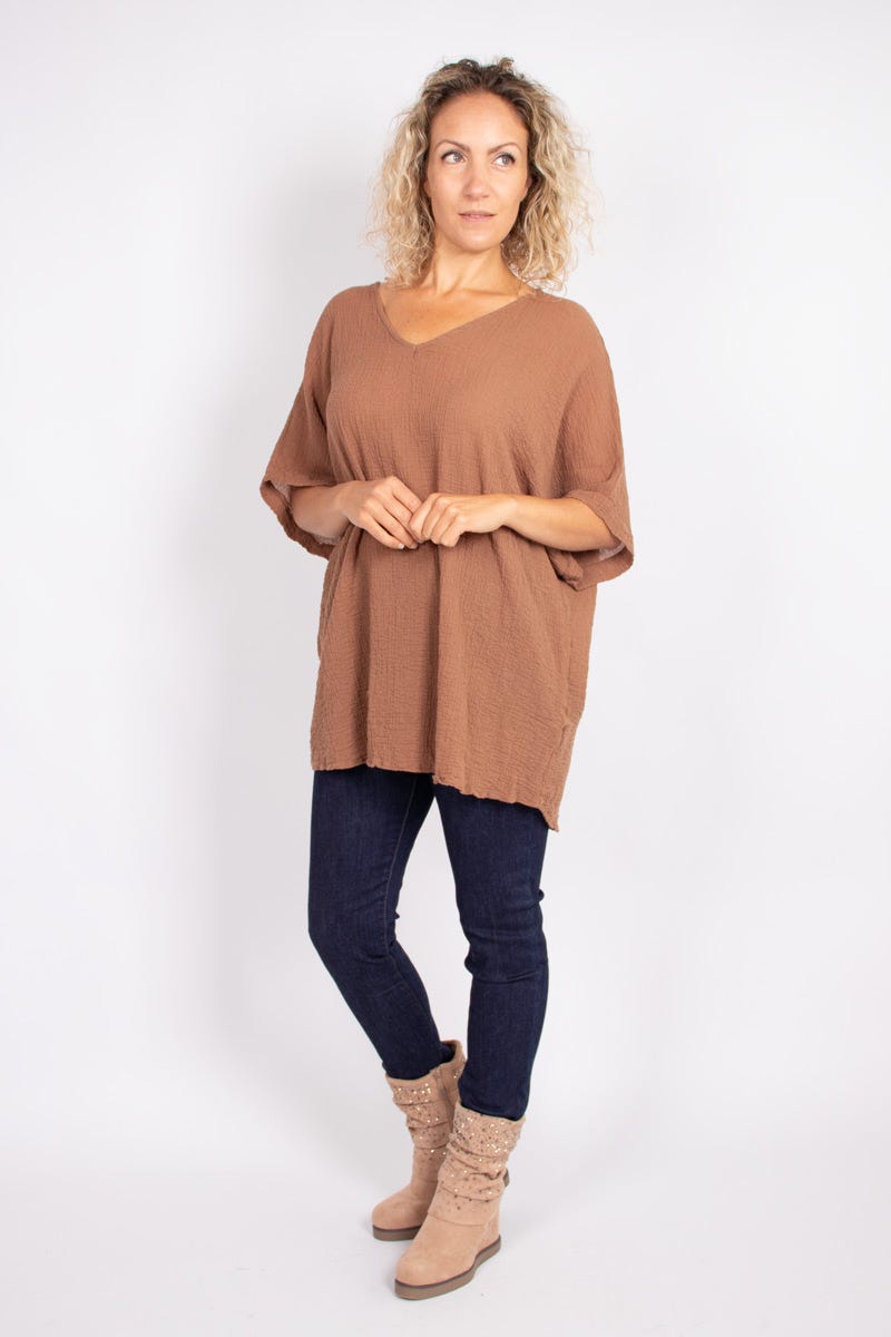 Basic T-shirt Mocca