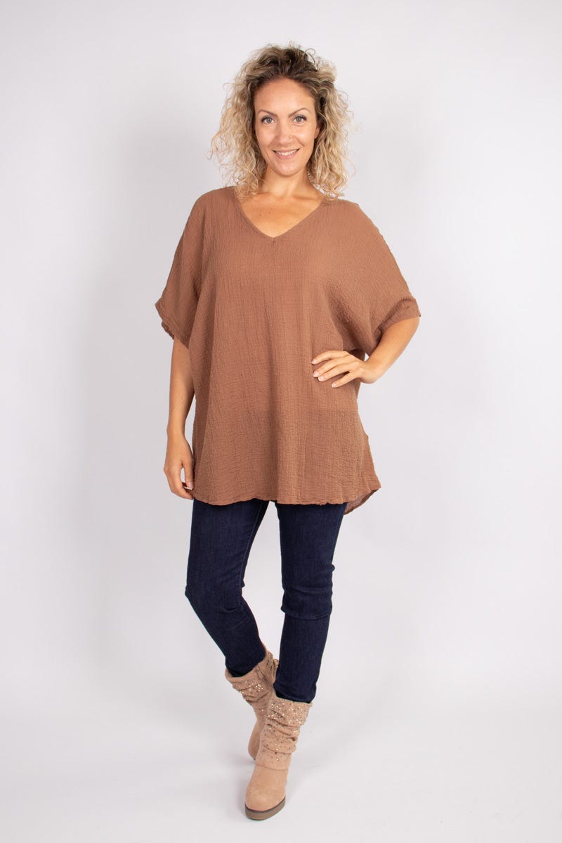 Basic T-shirt Mocca