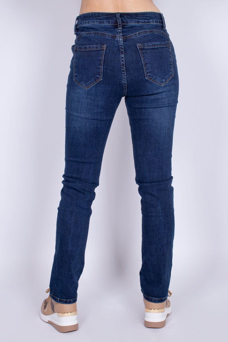 Jeans m.  push-up effekt