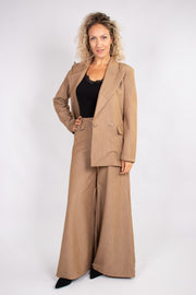 Blazer jakke Taupe