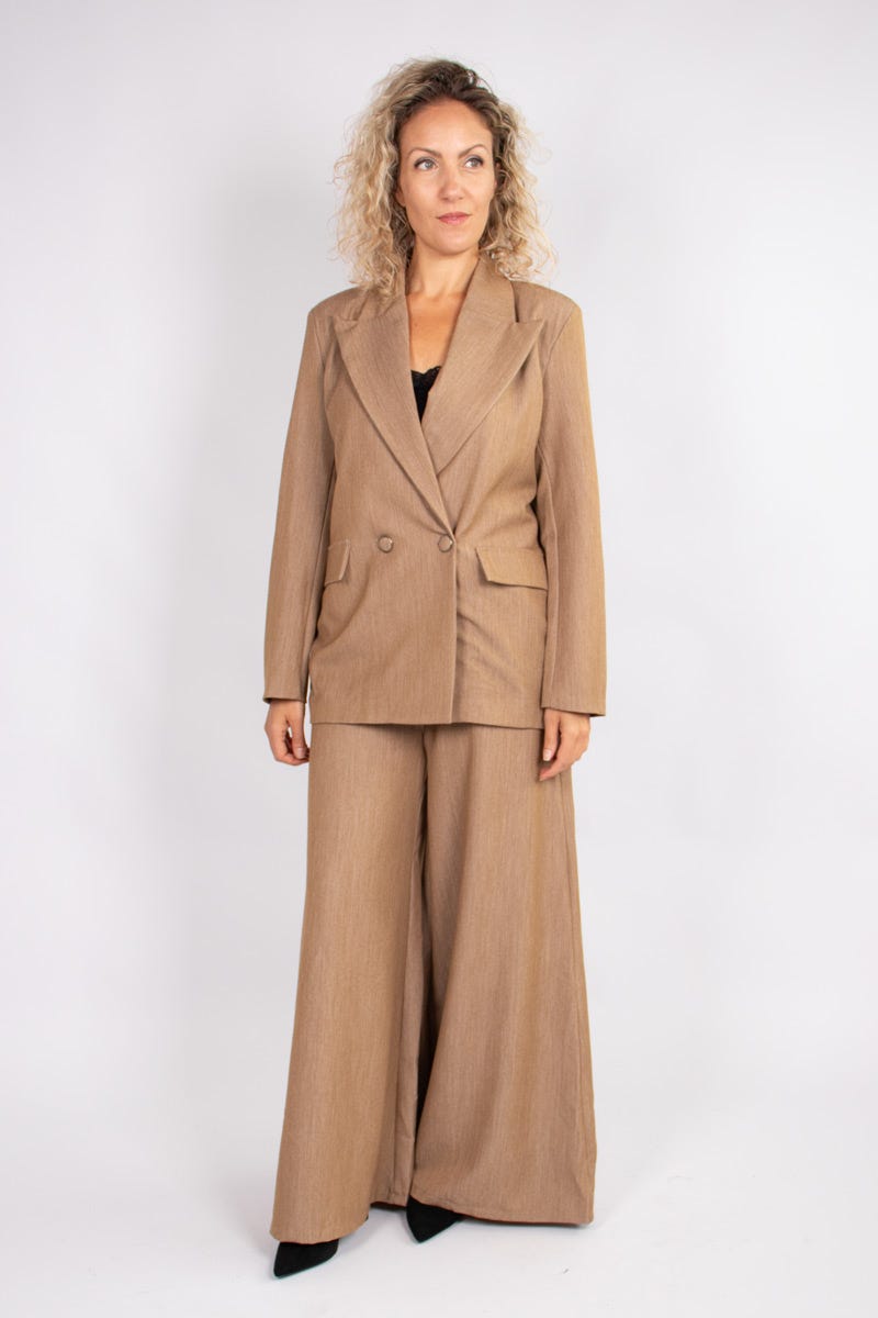 Blazer jakke Taupe