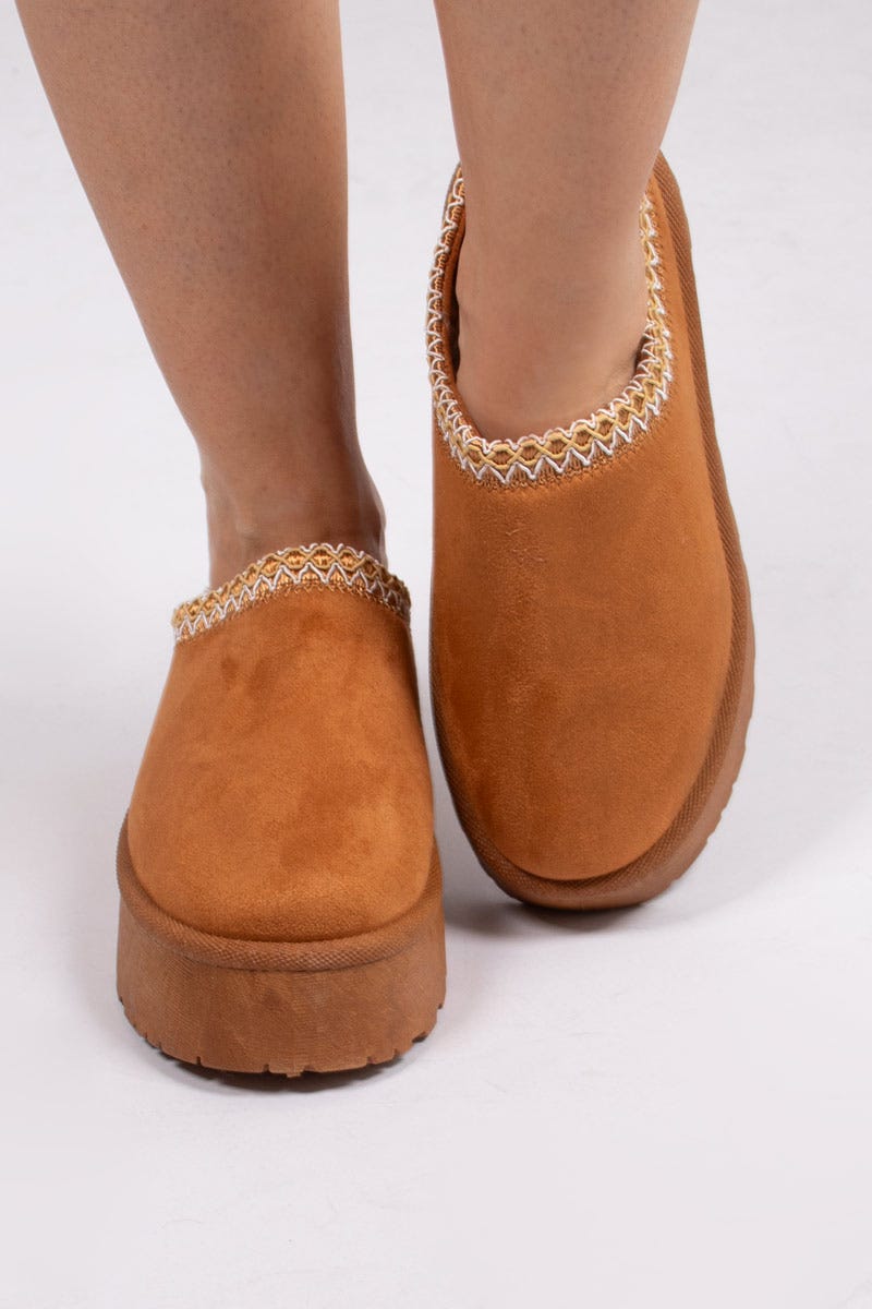 Bamse slippers Camel