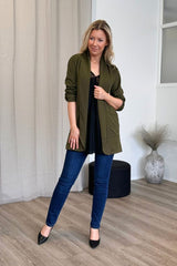 Lang blazer Khaki