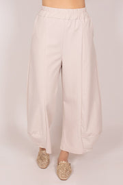 Wide-legged pants Beige