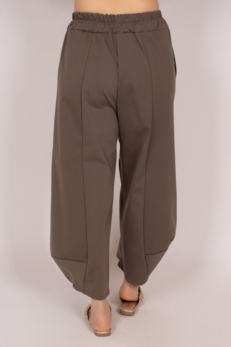 Wide-legged pants Khaki