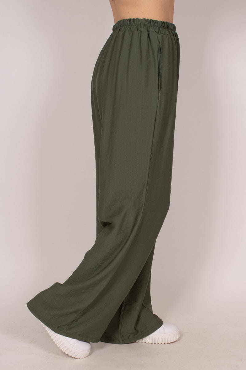 Wide leg pants Khaki