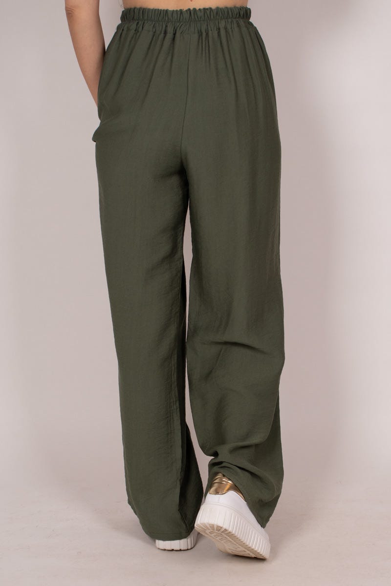 Wide leg pants Khaki