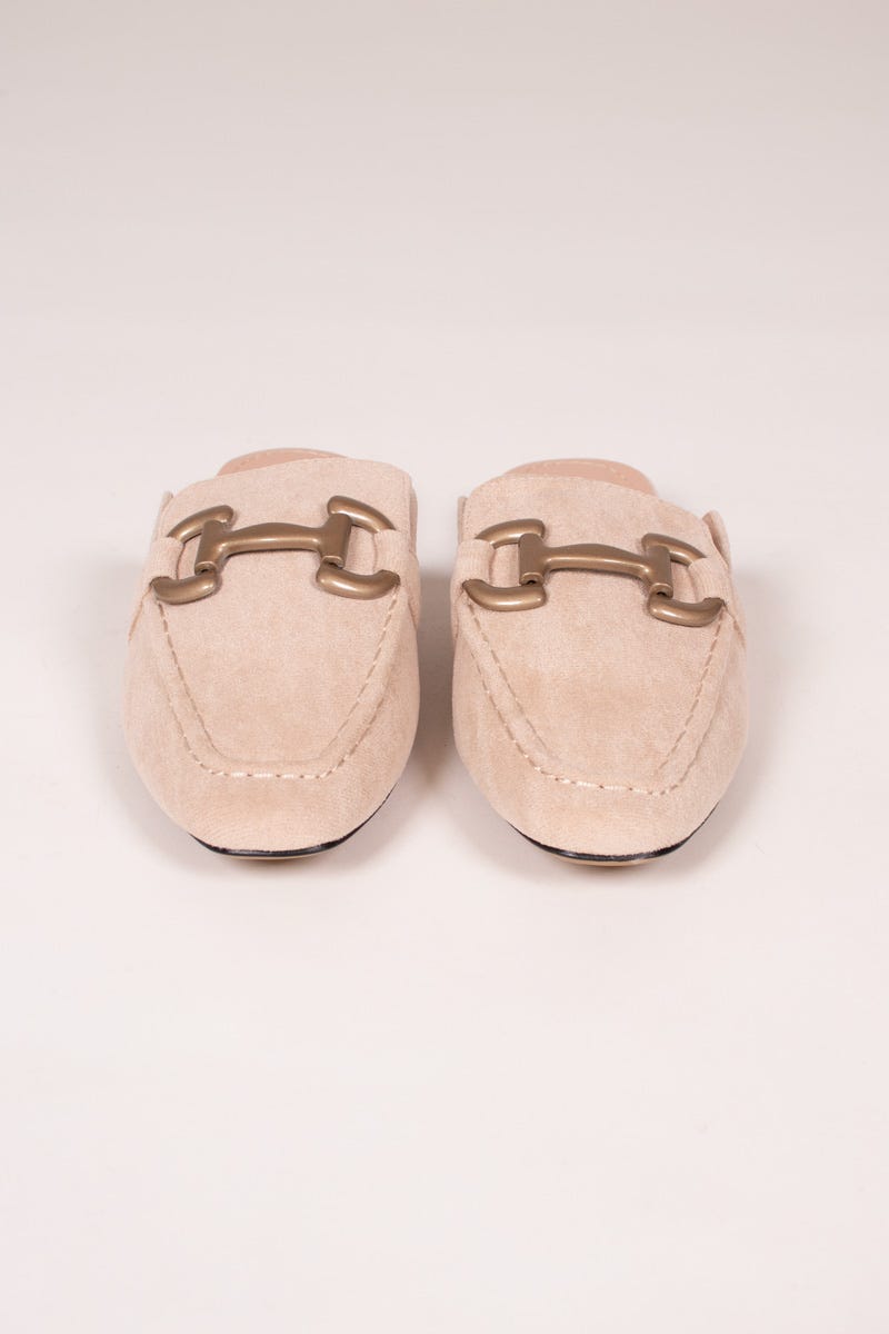 Slip-in loafers Beige