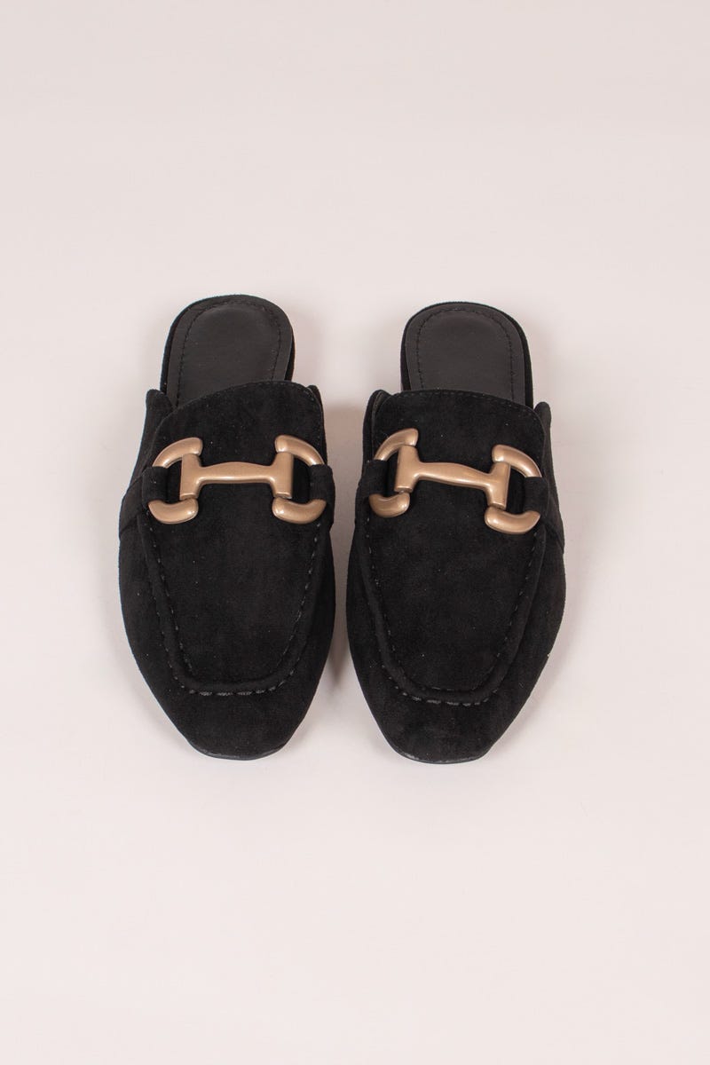 Slip-in loafers Sort