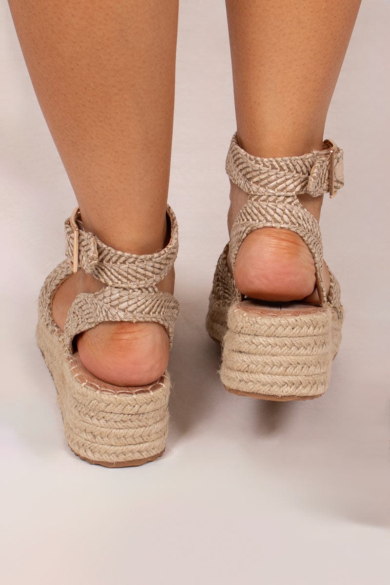 Espadrillos sandaler Taupe