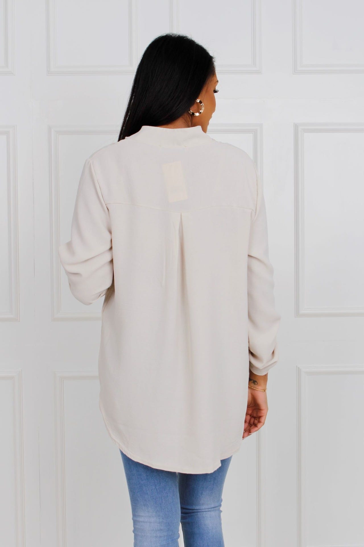 Adeline bluse, beige