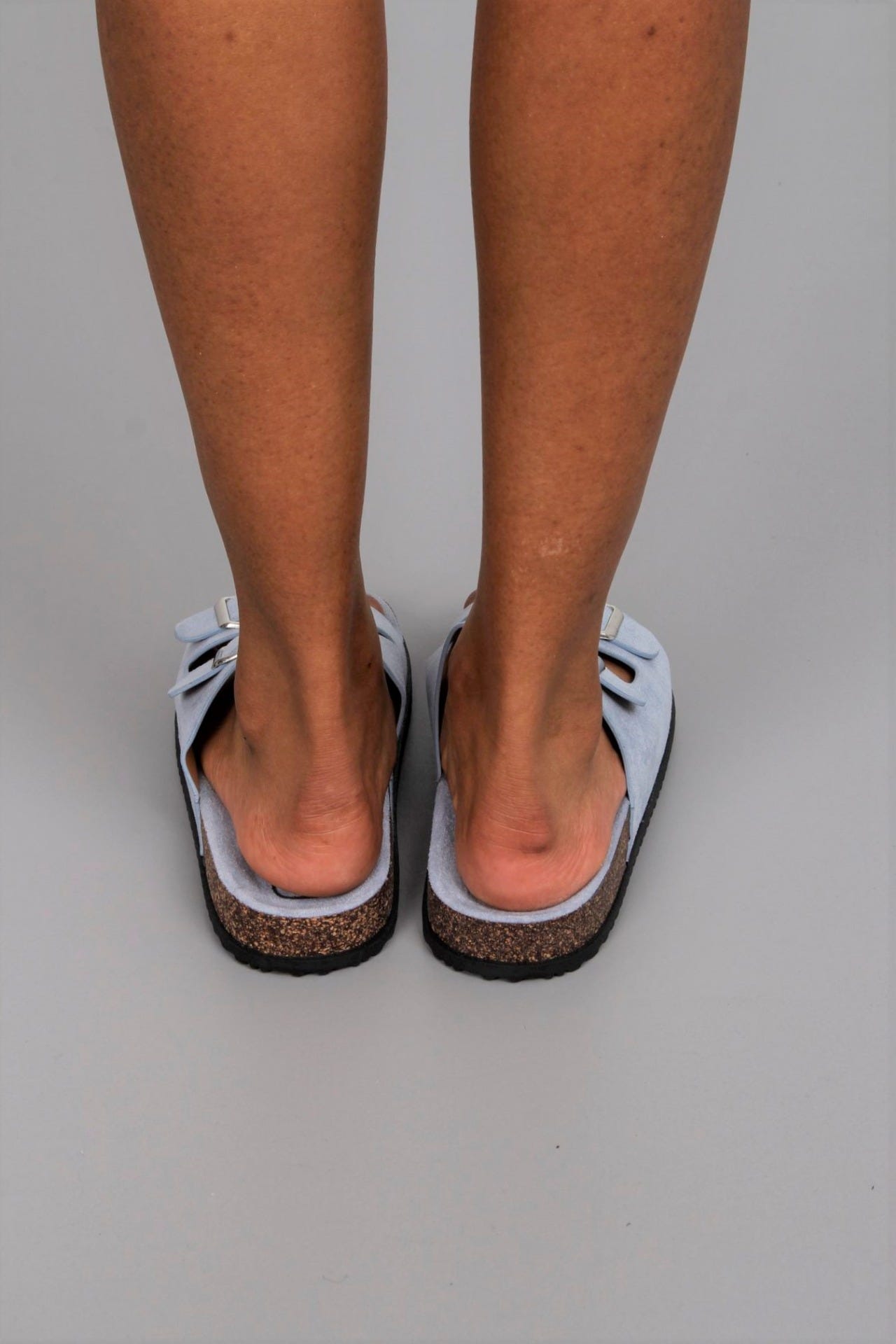 Sandaler med spænder, Sky Blue