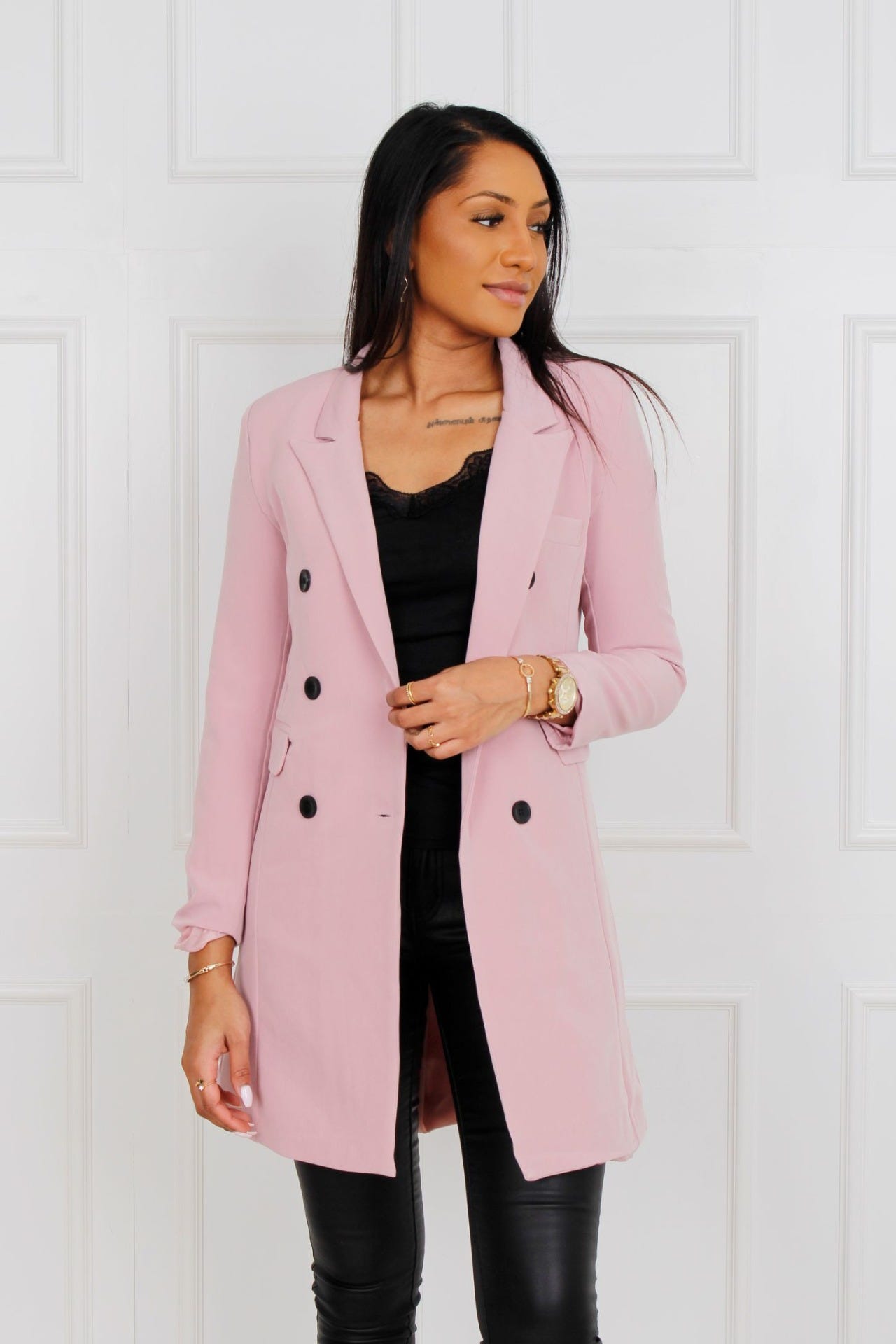 Clara Lang blazer, rosa