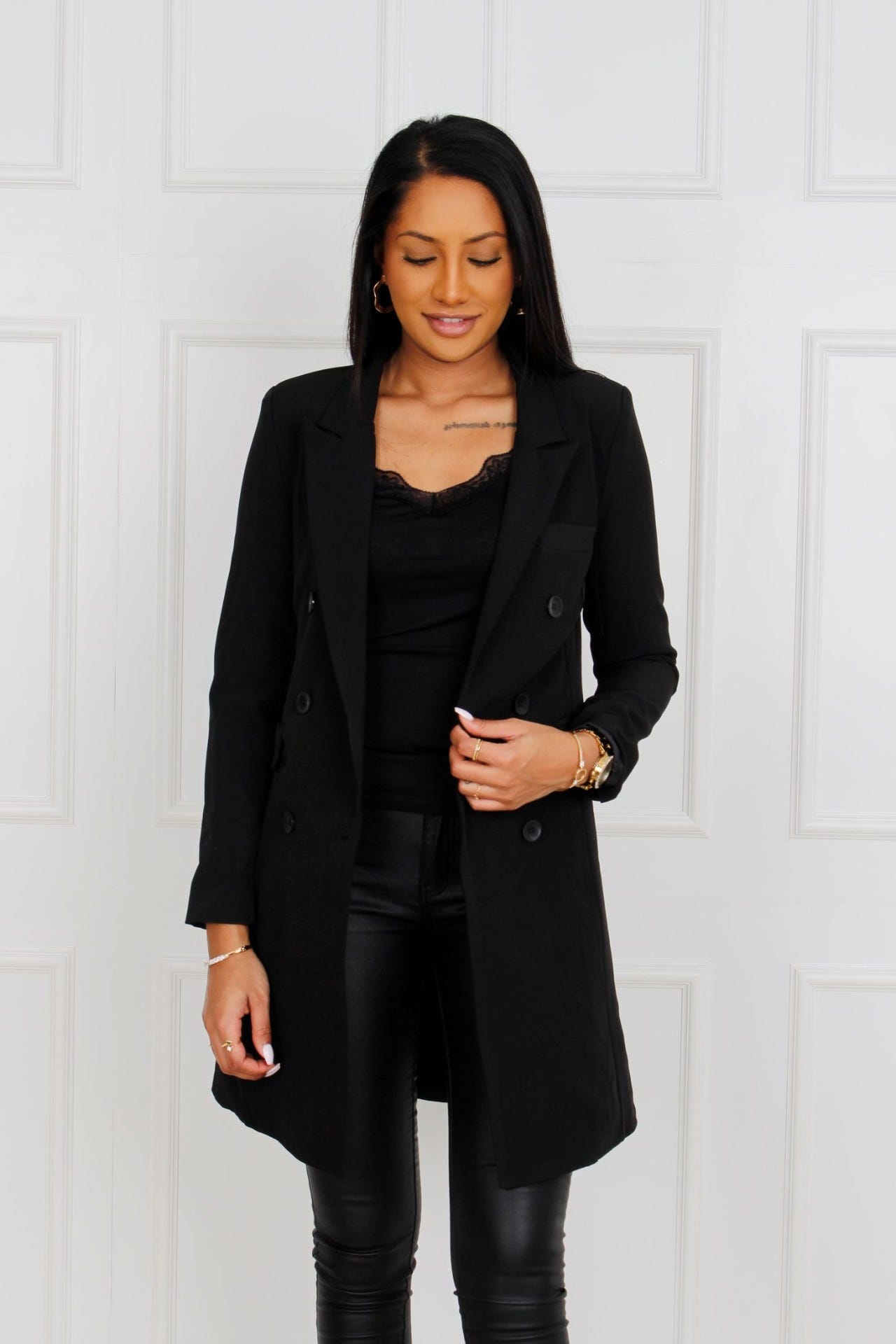 Clara Lang blazer, sort