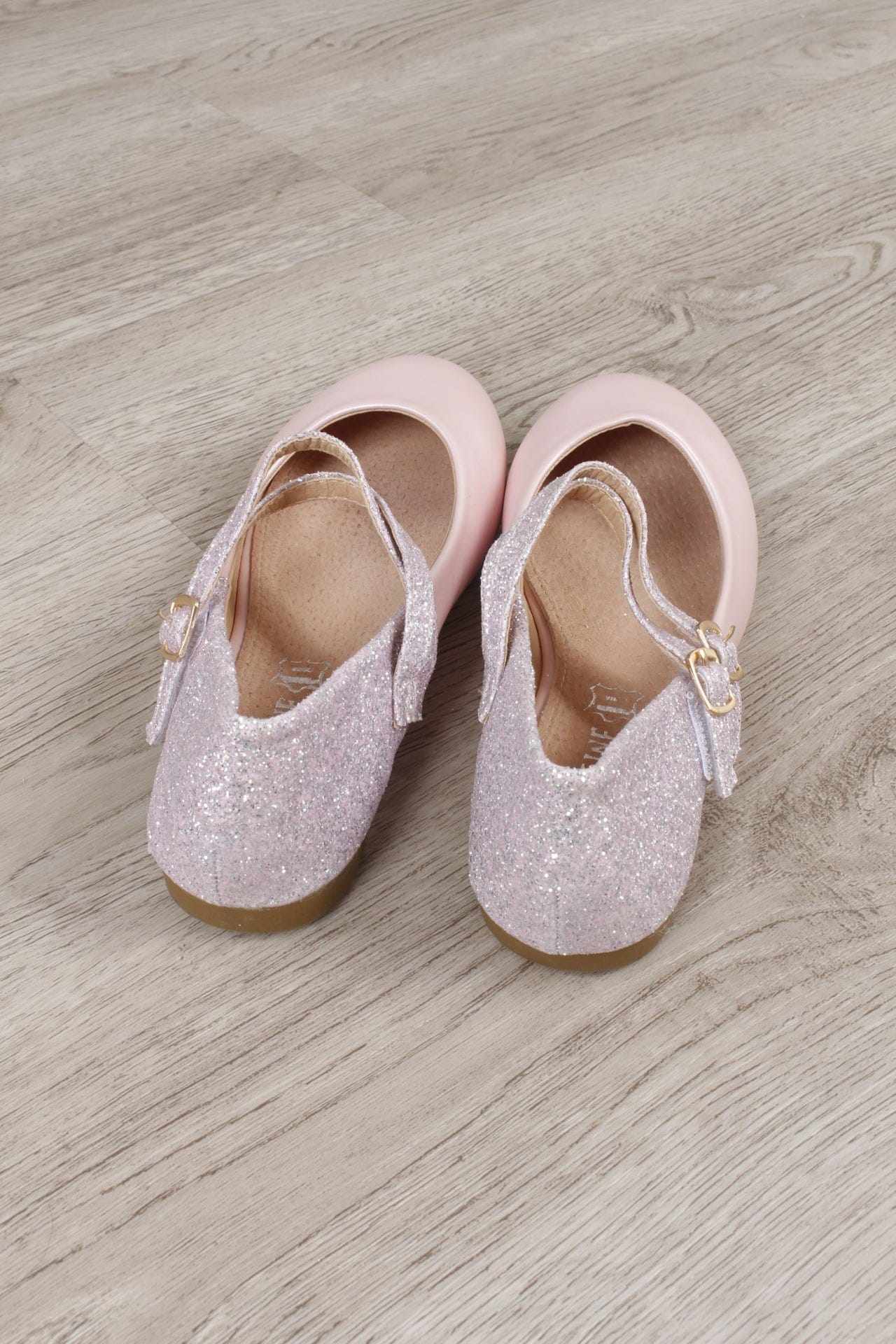 Ballerina med glitter, Pink