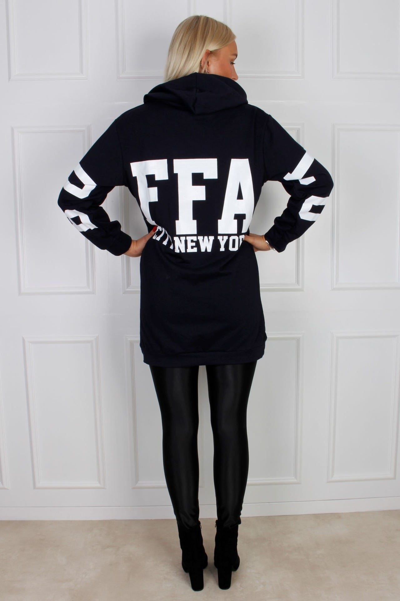 Buffalo Hoodiekjole, Navy