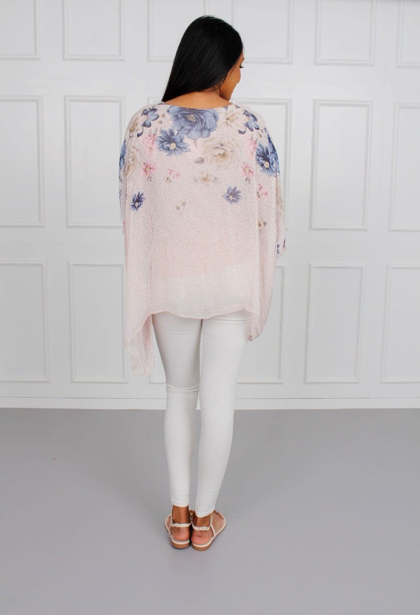 Zenia batwing, rosa