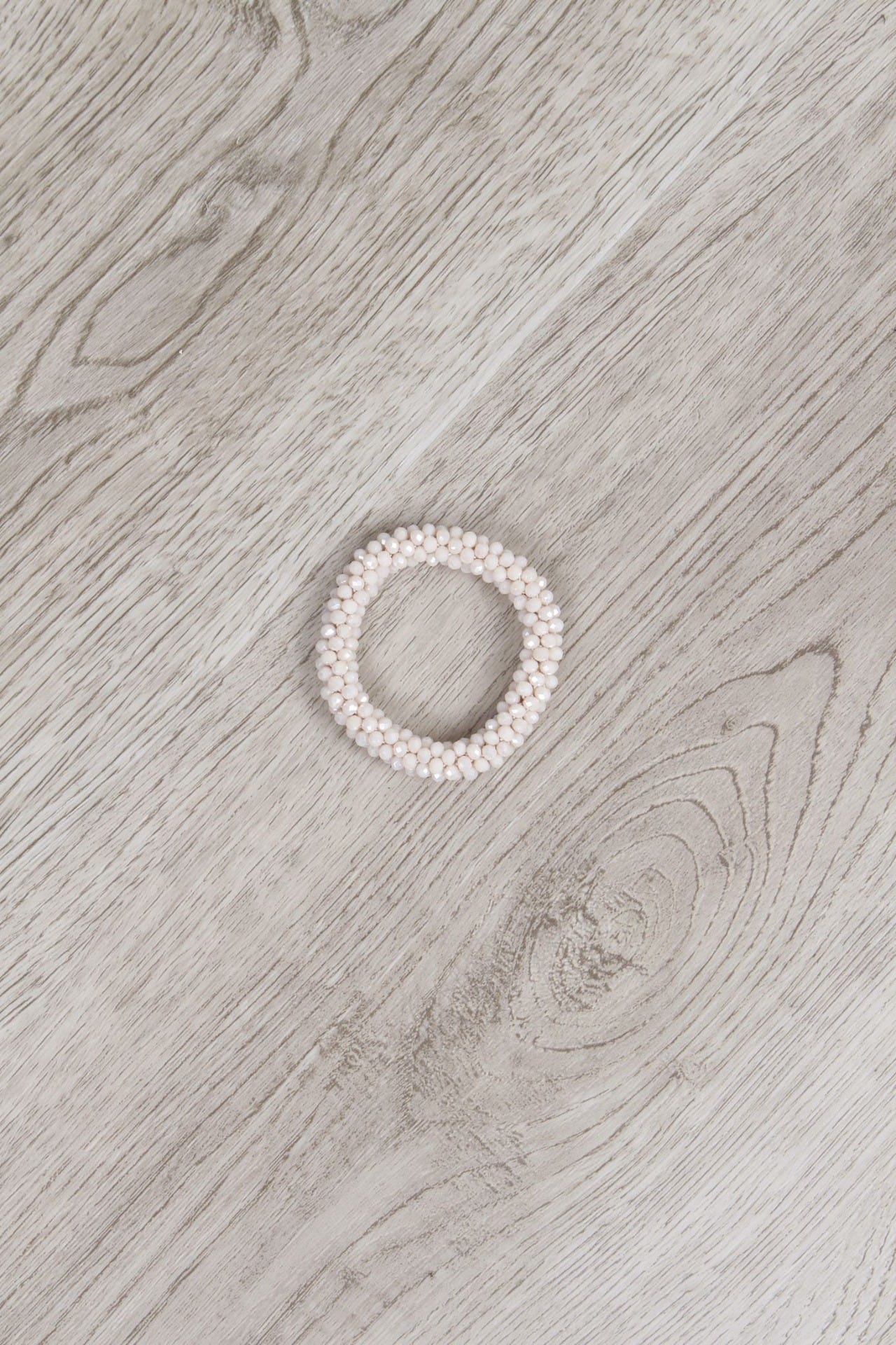 Armbånd med perler, rosa